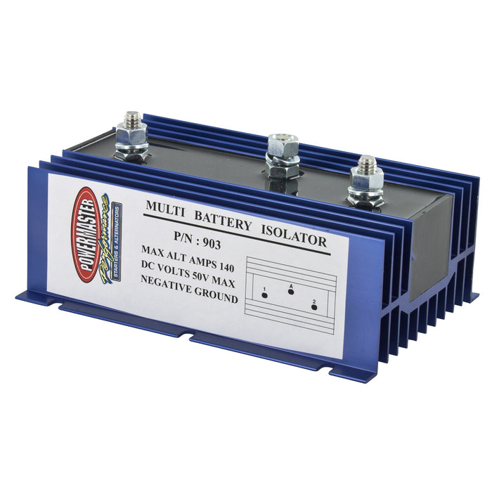 Powermaster Performance 903 Battery Isolator; 140 Amp; - Truck Part Superstore