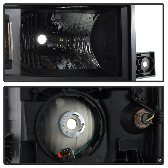 Spyder Auto 9040085 OEM Style Headlights; Black; - Truck Part Superstore