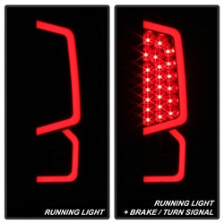 Spyder Auto 9040450 XTune Light Bar LED Tail Lights; Black Smoked; - Truck Part Superstore