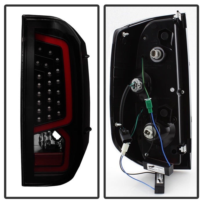Spyder Auto 9040450 XTune Light Bar LED Tail Lights; Black Smoked; - Truck Part Superstore