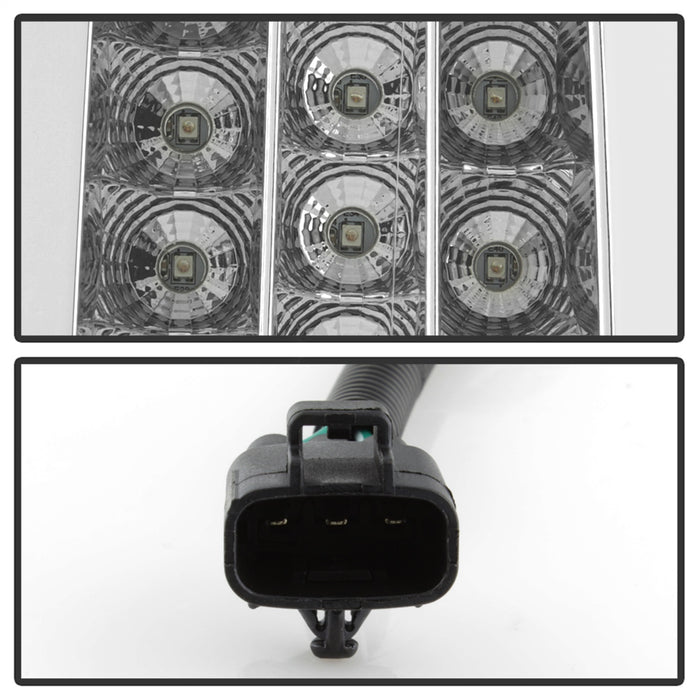 Spyder Auto 9040467 XTune Light Bar LED Tail Lights; Chrome; - Truck Part Superstore