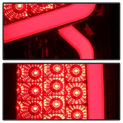 Spyder Auto 9040467 XTune Light Bar LED Tail Lights; Chrome; - Truck Part Superstore