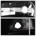Spyder Auto 9040641 XTune Headlights; OEM; w/Bumper Lights; Black; - Truck Part Superstore