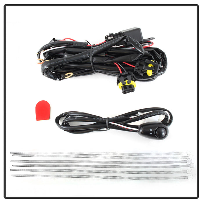 Spyder Auto 9040894 OEM Fog Lights; w/Universal Switch; Incl. Metal Bracket; Clear; - Truck Part Superstore