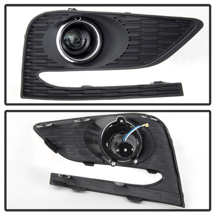 Spyder Auto 9040900 OEM Fog Lights; w/Universal Switch; Clear; - Truck Part Superstore