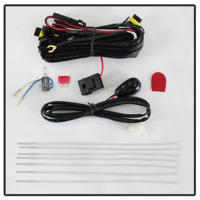 Spyder Auto 9040900 OEM Fog Lights; w/Universal Switch; Clear; - Truck Part Superstore