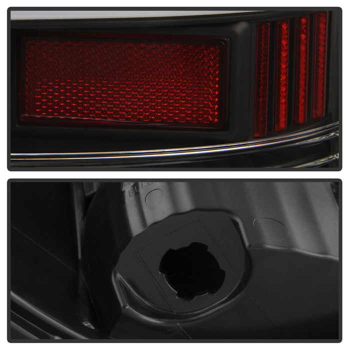 Spyder Auto 9041013 XTune LED Tail Lights; Black; Not Compatible w/Incandescent Model; - Truck Part Superstore
