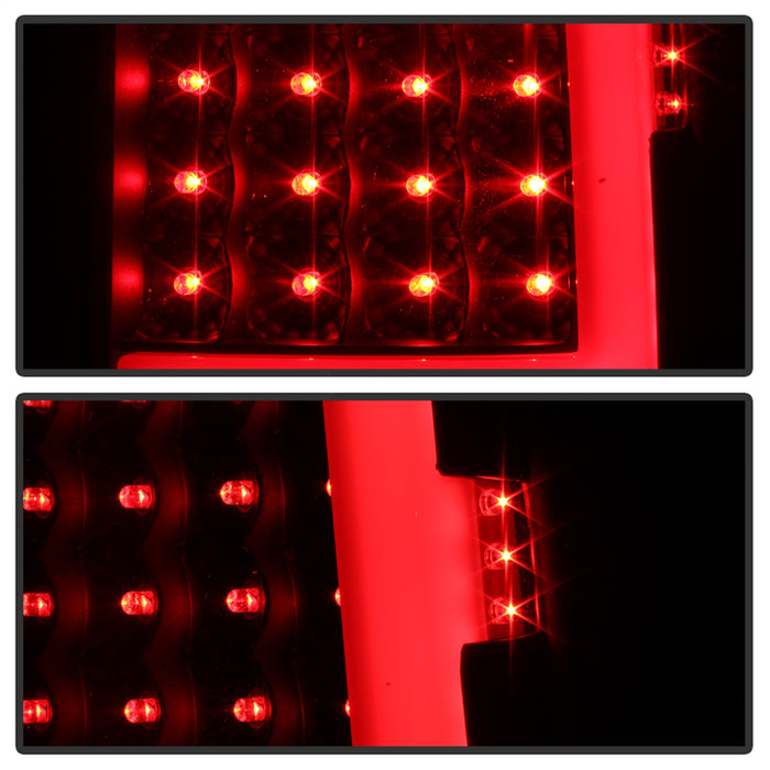 Spyder Auto 9041013 XTune LED Tail Lights; Black; Not Compatible w/Incandescent Model; - Truck Part Superstore