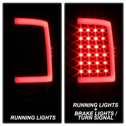Spyder Auto 9041013 XTune LED Tail Lights; Black; Not Compatible w/Incandescent Model; - Truck Part Superstore