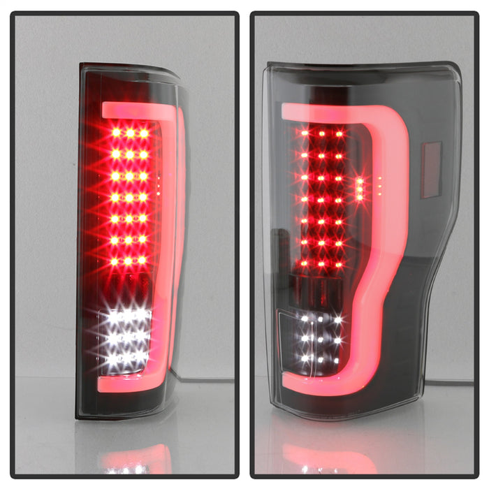 Spyder Auto 9041600 XTune LED Tail Lights; Black; Does Not Fit Factory LED Model; - Truck Part Superstore
