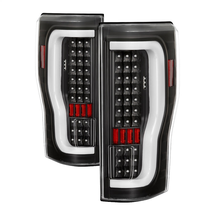 Spyder Auto 9041600 XTune LED Tail Lights; Black; Does Not Fit Factory LED Model; - Truck Part Superstore