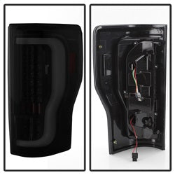 Spyder Auto 9041617 XTune LED Tail Lights; Black Smoke; Does Not Fit Factory LED Model; - Truck Part Superstore