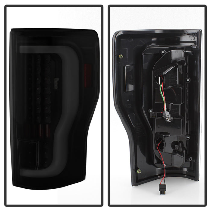 Spyder Auto 9041617 XTune LED Tail Lights; Black Smoke; Does Not Fit Factory LED Model; - Truck Part Superstore