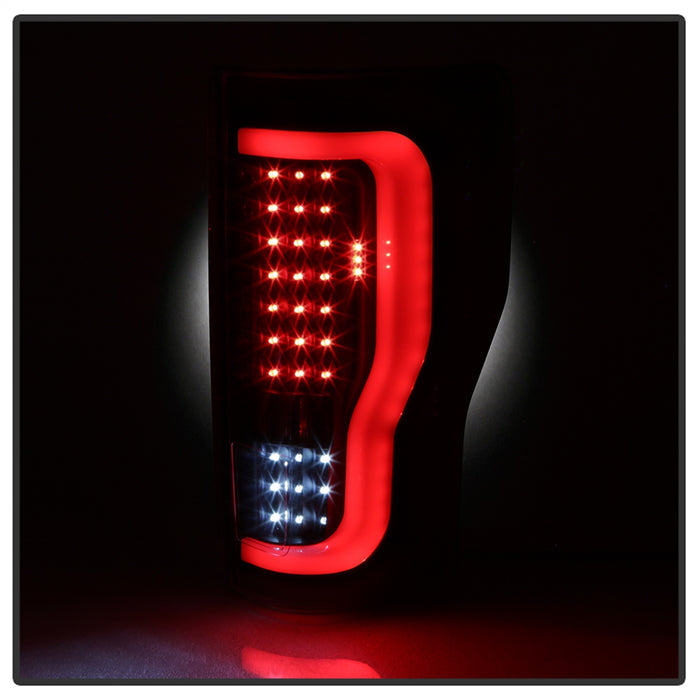 Spyder Auto 9041617 XTune LED Tail Lights; Black Smoke; Does Not Fit Factory LED Model; - Truck Part Superstore