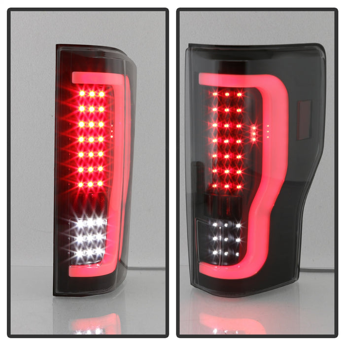 Spyder Auto 9041617 XTune LED Tail Lights; Black Smoke; Does Not Fit Factory LED Model; - Truck Part Superstore