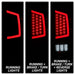 Spyder Auto 9041686 XTune Light Bar LED Tail Lights; Black; - Truck Part Superstore