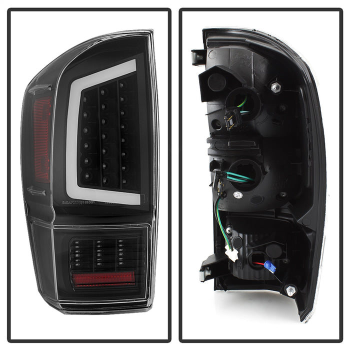 Spyder Auto 9041686 XTune Light Bar LED Tail Lights; Black; - Truck Part Superstore
