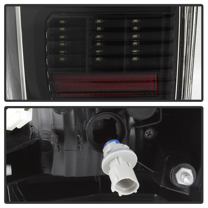 Spyder Auto 9041686 XTune Light Bar LED Tail Lights; Black; - Truck Part Superstore