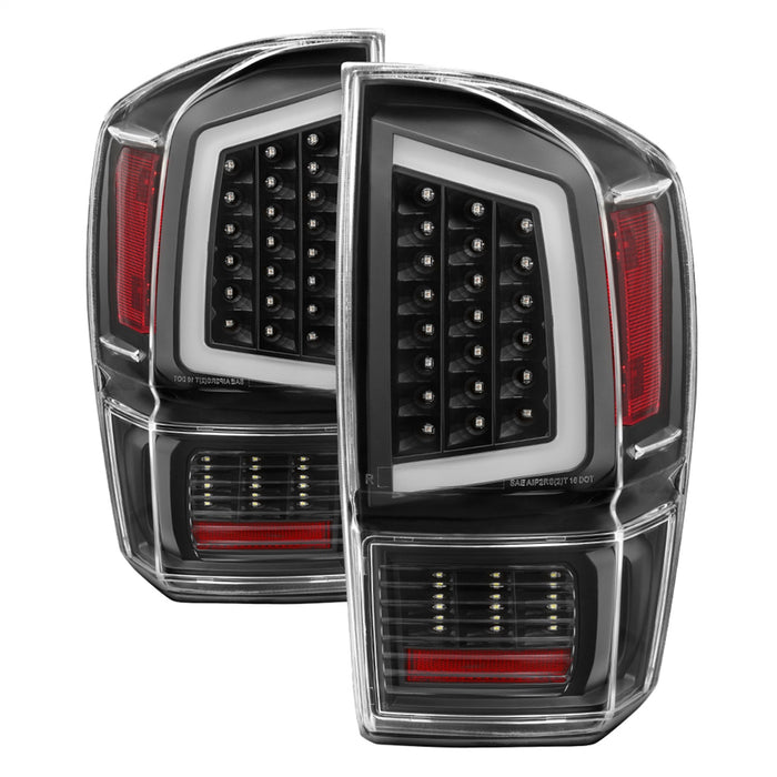 Spyder Auto 9041686 XTune Light Bar LED Tail Lights; Black; - Truck Part Superstore