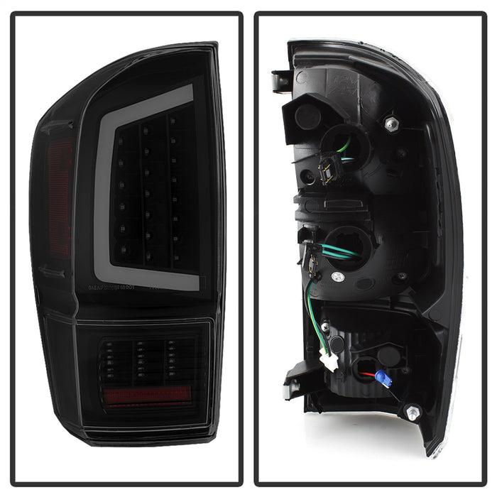 Spyder Auto 9041693 XTune Light Bar LED Tail Lights; Black Smoked; - Truck Part Superstore