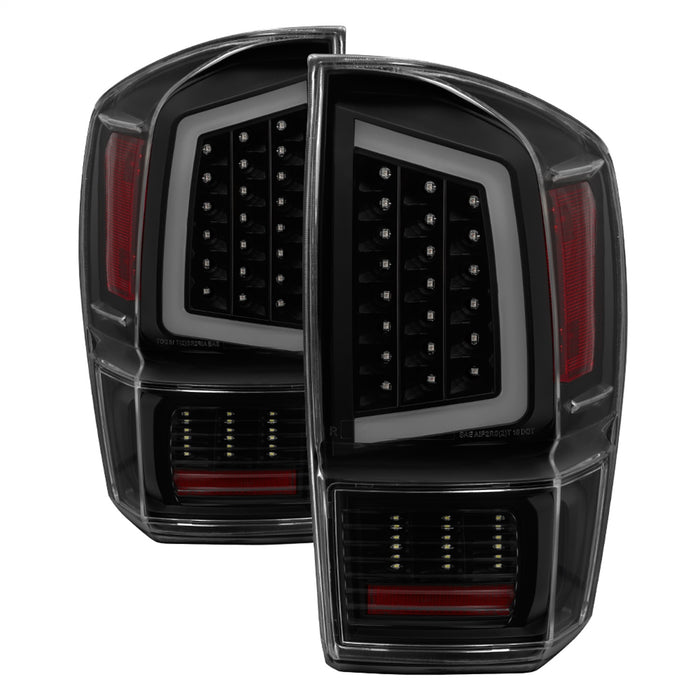 Spyder Auto 9041693 XTune Light Bar LED Tail Lights; Black Smoked; - Truck Part Superstore