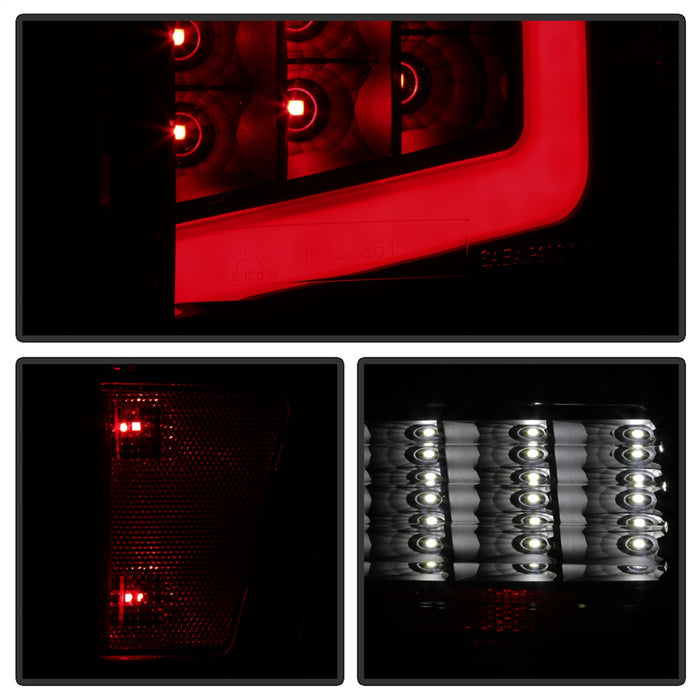 Spyder Auto 9041693 XTune Light Bar LED Tail Lights; Black Smoked; - Truck Part Superstore