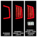 Spyder Auto 9041709 XTune Light Bar LED Tail Lights; Red/Clear; - Truck Part Superstore