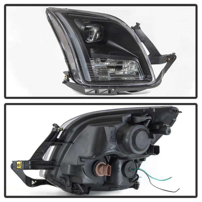 Spyder Auto 9042119 Light Bar DRL Projector Headlights; Black; - Truck Part Superstore