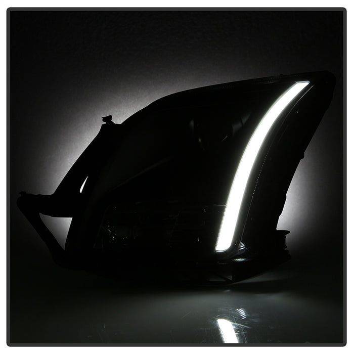 Spyder Auto 9042119 Light Bar DRL Projector Headlights; Black; - Truck Part Superstore