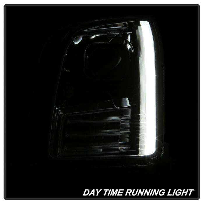 Spyder Auto 9042126 Light Bar DRL Projector Headlights; Chrome; - Truck Part Superstore