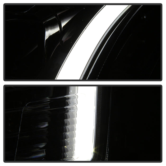 Spyder Auto 9042126 Light Bar DRL Projector Headlights; Chrome; - Truck Part Superstore