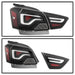 Spyder Auto 9042140 Light Bar LED Tail Lights; Black; - Truck Part Superstore