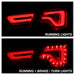 Spyder Auto 9042157 Light Bar LED Tail Lights; Red Clear; - Truck Part Superstore