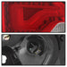 Spyder Auto 9042157 Light Bar LED Tail Lights; Red Clear; - Truck Part Superstore