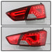 Spyder Auto 9042157 Light Bar LED Tail Lights; Red Clear; - Truck Part Superstore