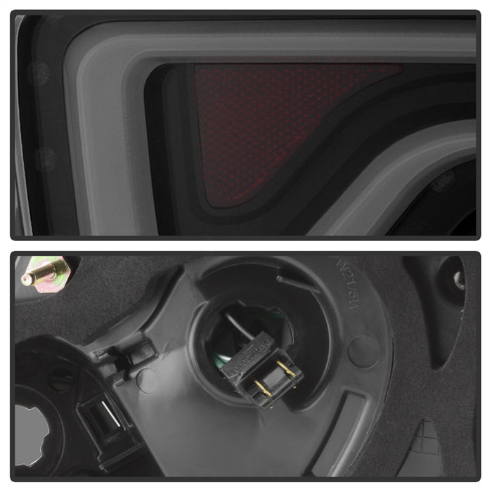 Spyder Auto 9042164 Light Bar LED Tail Lights; Black Smoke; - Truck Part Superstore
