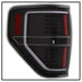 Spyder Auto 9042188 Light Bar LED Tail Lights; Black; - Truck Part Superstore