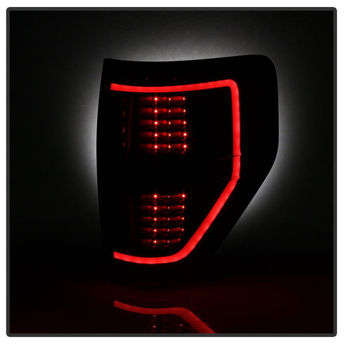 Spyder Auto 9042195 Light Bar LED Tail Lights; Black Smoke; - Truck Part Superstore