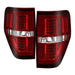 Spyder Auto 9042201 Light Bar LED Tail Lights; Red Clear; - Truck Part Superstore