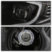 Spyder Auto 9042218 Light Bar DRL Projector Headlights; Black; - Truck Part Superstore