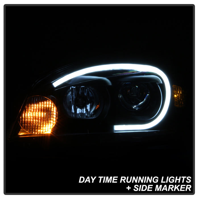 Spyder Auto 9042232 LED Light Bar Headlights; Black; - Truck Part Superstore