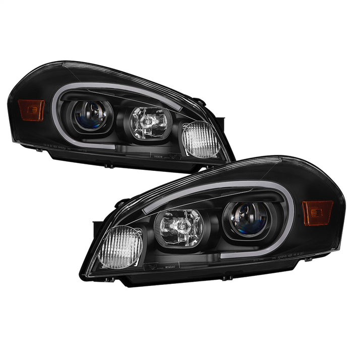 Spyder Auto 9042232 LED Light Bar Headlights; Black; - Truck Part Superstore