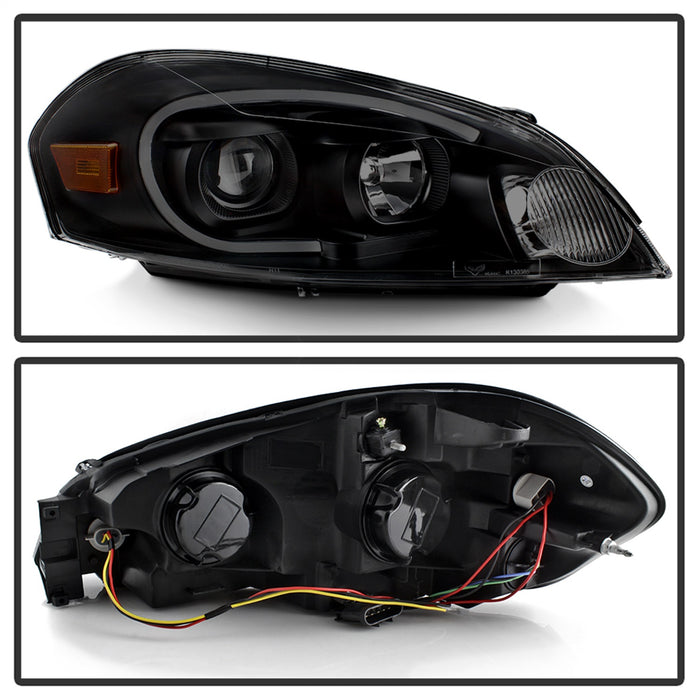 Spyder Auto 9042256 LED Light Bar Headlights; Black Smoke; - Truck Part Superstore