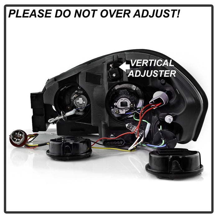 Spyder Auto 9042256 LED Light Bar Headlights; Black Smoke; - Truck Part Superstore