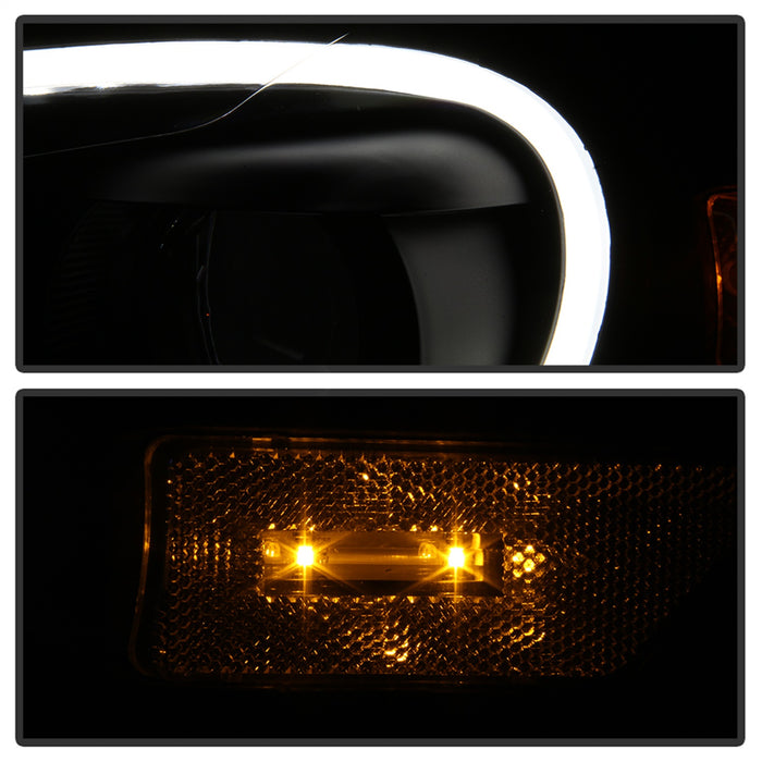 Spyder Auto 9042256 LED Light Bar Headlights; Black Smoke; - Truck Part Superstore