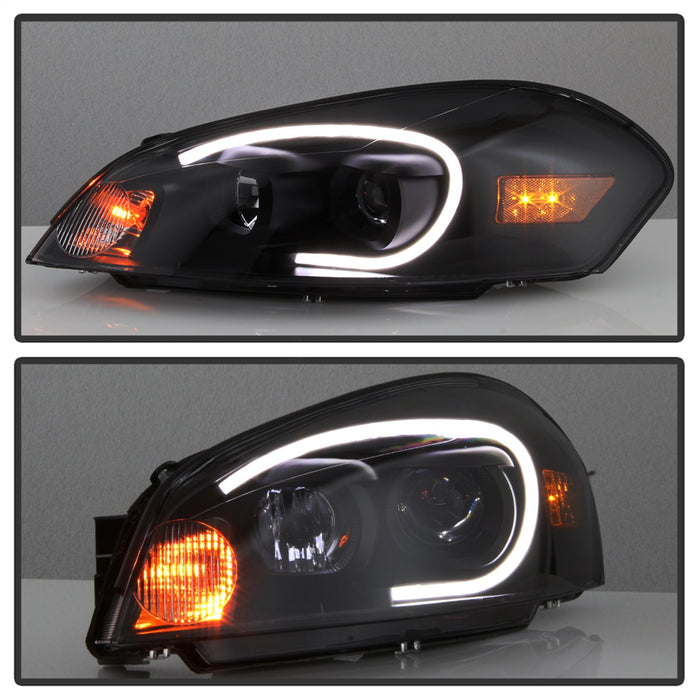 Spyder Auto 9042256 LED Light Bar Headlights; Black Smoke; - Truck Part Superstore