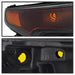 Spyder Auto 9042416 OEM Style Headlights; Halogen Models; Does Not Fit Factory HID Models; Black; - Truck Part Superstore