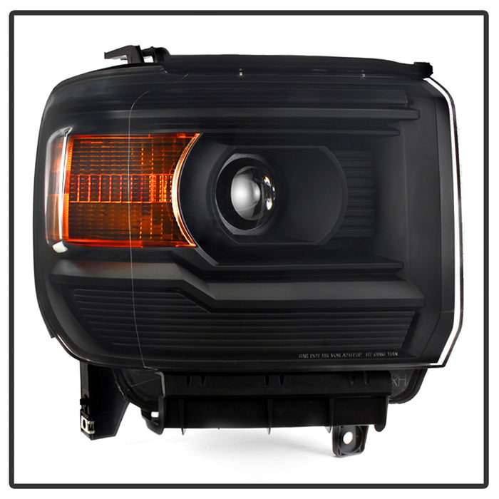 Spyder Auto 9042423 OEM Style Headlights; Halogen Models; Does Not Fit Factory HID Models; Black; - Truck Part Superstore