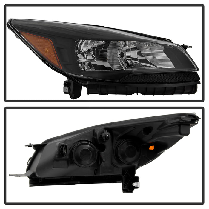 Spyder Auto 9042454 OEM Style Headlights; Black; - Truck Part Superstore