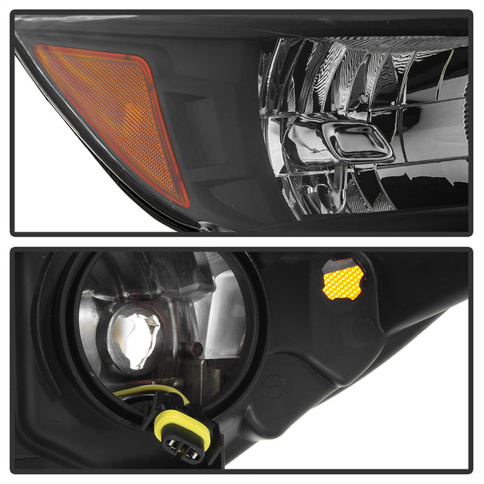Spyder Auto 9042454 OEM Style Headlights; Black; - Truck Part Superstore